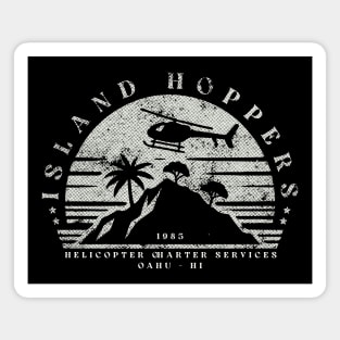 Island Hoppers // Retro Hawaii Design Magnet